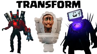 Skibidi Toilet But They Transform (40-44 episodes)