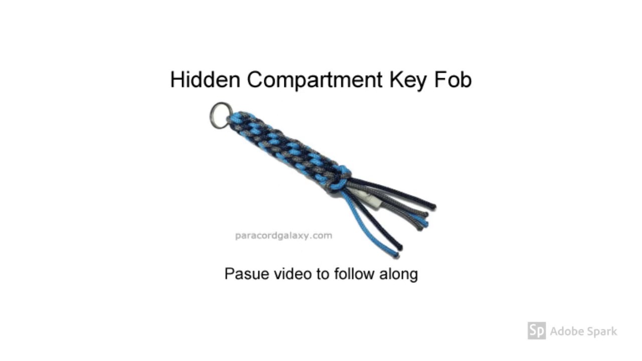 Paracord Hidden Compartment Tutorial YouTube