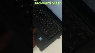 "How to Find Backward Slash (\) & Forward Slash (/) on Your Keyboard | Quick Tip!" #viral #short