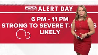 What's the weather today? WTOL 11 forecast calls for ALERT DAY Tuesday for strong to severe storms