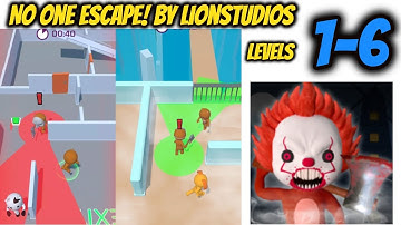 No One Escape! Gameplay Walkthrough | By Lion Studios | (IOS - Android)