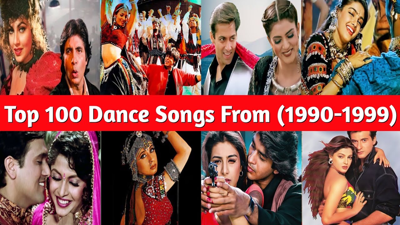 Top 100 Bollywood Dance Songs From (1990-1999) 