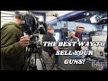 Fox News stops by to film the best way to sell your guns