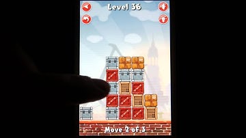 Move the box level 36 Hamburg Solution