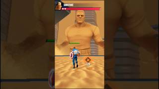 Captain America VS Sandman - Spider Fighter. #shorts #captainamarica #spiderman #fyp #gaming