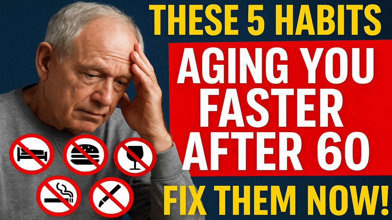 These 5 habits are quietly aging you faster after 60 — fix them now!