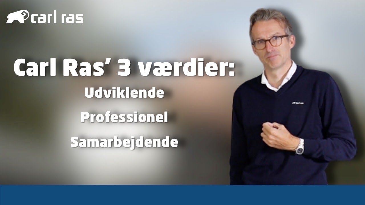 Carl Ras' 3 værdier - YouTube