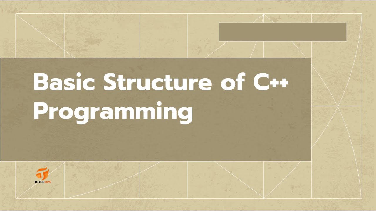 Basic Structure of C++ Programming - YouTube