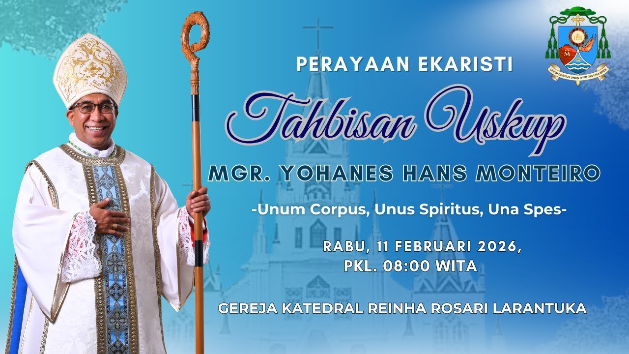 Perayaan Ekaristi Tahbisan Uskup Larantuka, Mgr. Yohanes Hans Monteiro Rabu 11 Februari 2026