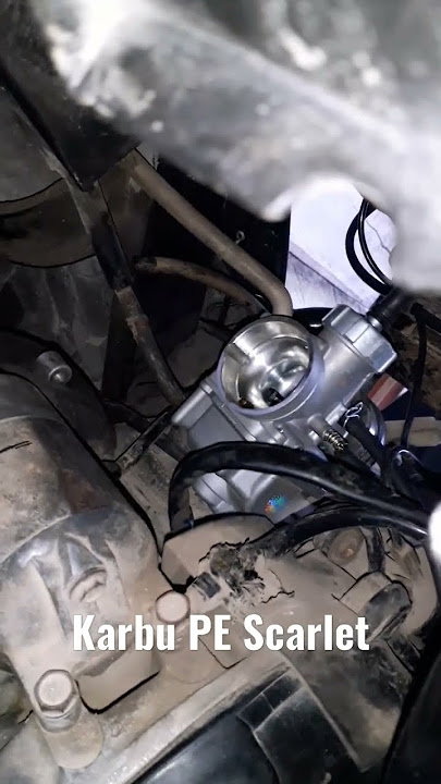 pasang karbu Karbu PE Scarlet di Mio sporty Mio smile, sampe geser