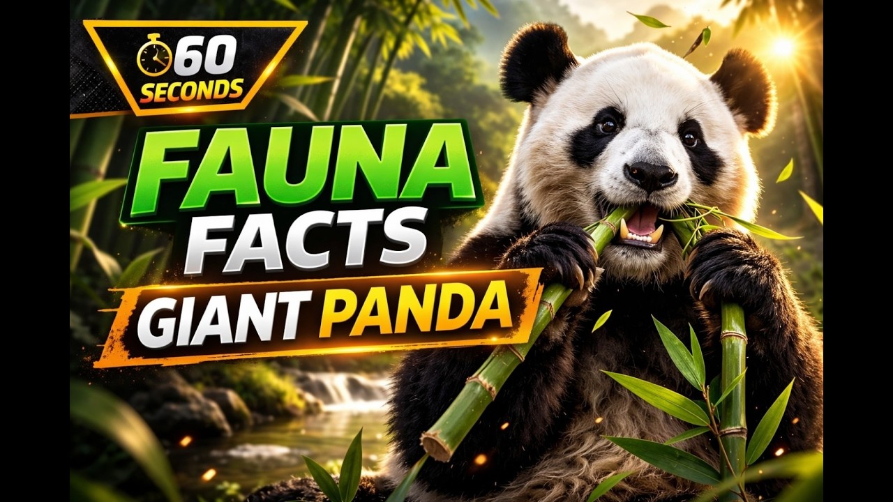 Факты о фауне: Гигантская панда | От вымирающего вида к надежде
