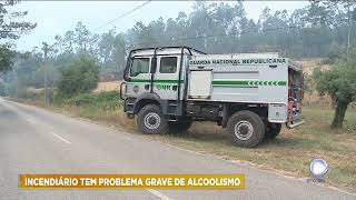 Usa vela para atear incêndio