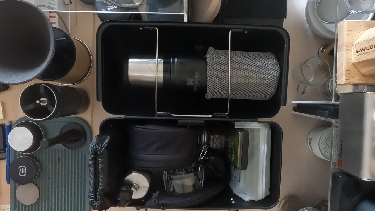 Brewing Coffee in a Stanley Lunch Box — Loam Coffee