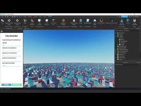 City generator plugin (showcase)