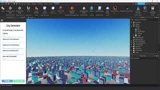 City generator plugin (showcase)