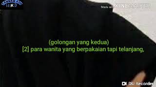 Ancaman bagi wanita yang berpakaian tapi telanjang....