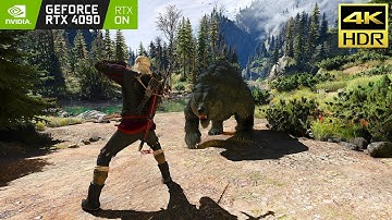 The Witcher 3 Next-Gen (PC) ULTRA+ Settings & Ray Tracing 4K HDR Gameplay | RTX 4090 ✔