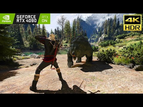 The Witcher 3 Next-Gen (PC) ULTRA+ Settings U0026 Ray Tracing 4K HDR Gameplay | RTX 4090 ✔