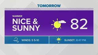 Monday evening forecast | May 22, 2023
