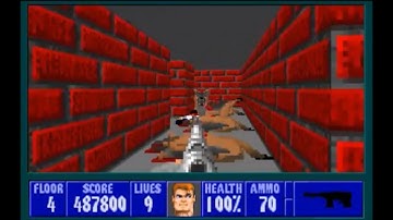 Wolfenstein 3D: Ultimate Challenge (Custom Level Mod) - Episode 3 Floor 4