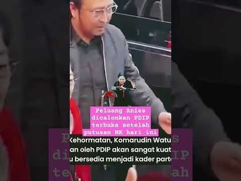 PELUANG ANIES DIDUKUNG