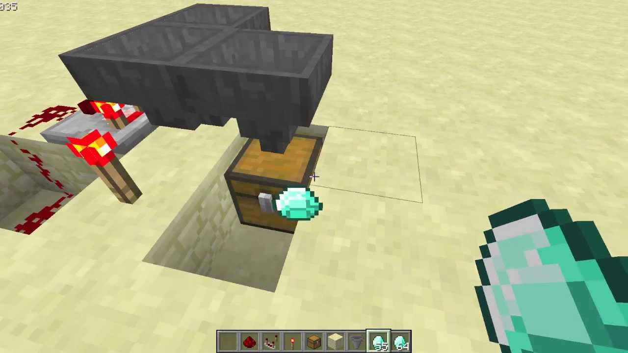 How to make a item filter in Minecraft with Hoppers [All Versions