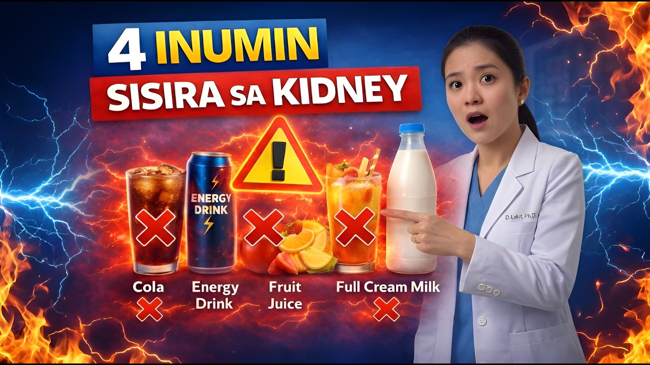 😱 4 Inumin SUMISIRA sa KIDNEY After 60 vs 4 na NAG-HEAL Kahit May Diabetes! | Soc Pinoy Health