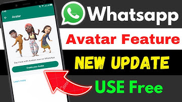 How to Create and Use Avatars in WhatsApp || WhatsApp Avatar Features Kaise Use Kare || New Update