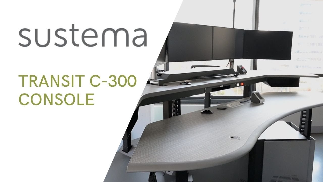 Control Room Console - Transit Series C-300 - Sustema