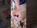 Trimming tenons for a perfect fit #shorts #woodworking #diy