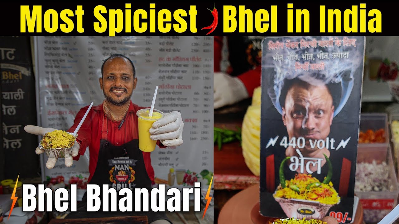 Most Spiciest Bhel Of India In Indore | Karan Dua | Dilsefoodie Official