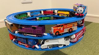 プラレールトーマスでグルグルタワーに挑戦するよ！　Thomas&Friends