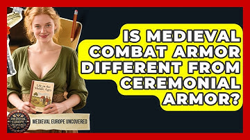 Is Medieval Combat Armor Different From Ceremonial Armor? - Medieval Europe Uncovered