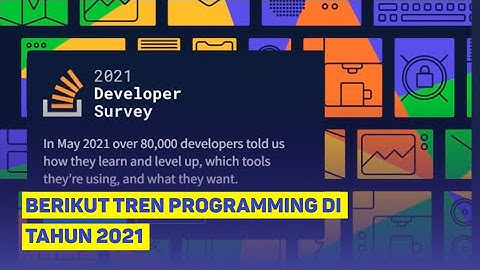 ANAK TEKNIK INFORMATIKA HARUS TAU TREND PROGRAMMING 2021. JAVASCRIPT NOMOR SATU ??