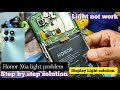 Honor X6a Light problem solution. Light not work. Light issues Fix step by step solution