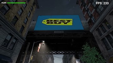 Anzu Ads In The Demo Level using Unreal 4.27