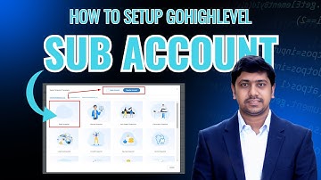 How to create a sub account in GoHighLevel?