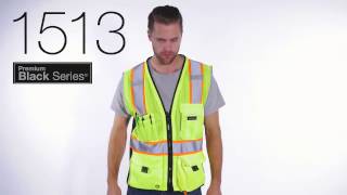 Video of Kishigo Class 2 Black Series Heavy Duty Vest