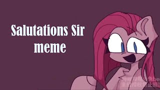 [MLP meme] SALUTATIONS SIR || ⚠️Pinkamena⚠️ Cupcakes [by 兔bee]