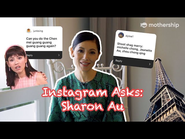 MS Instagram Asks: former Mediacorp artiste Sharon Au class=