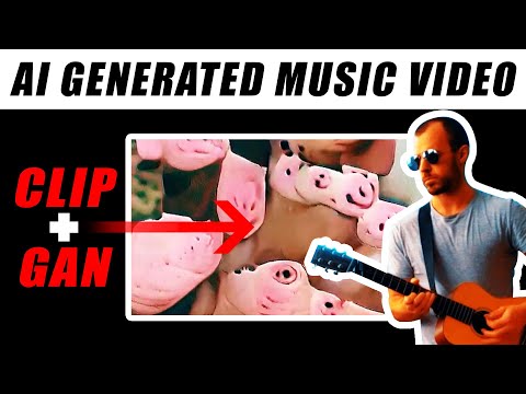 AI made this music video | What happens when OpenAI's CLIP meets BigGAN?