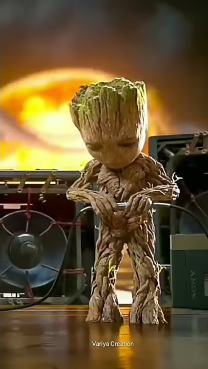 Groot full screen WhatsApp status | Variya Creation