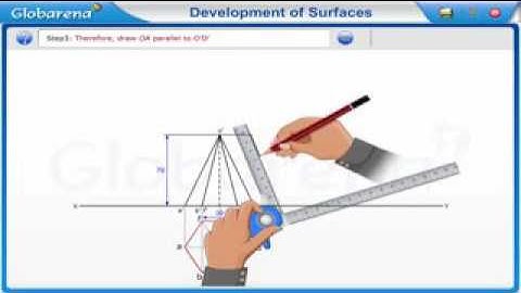 Development of Surfaces   Problem 2 Engineering Drawing   YouTube