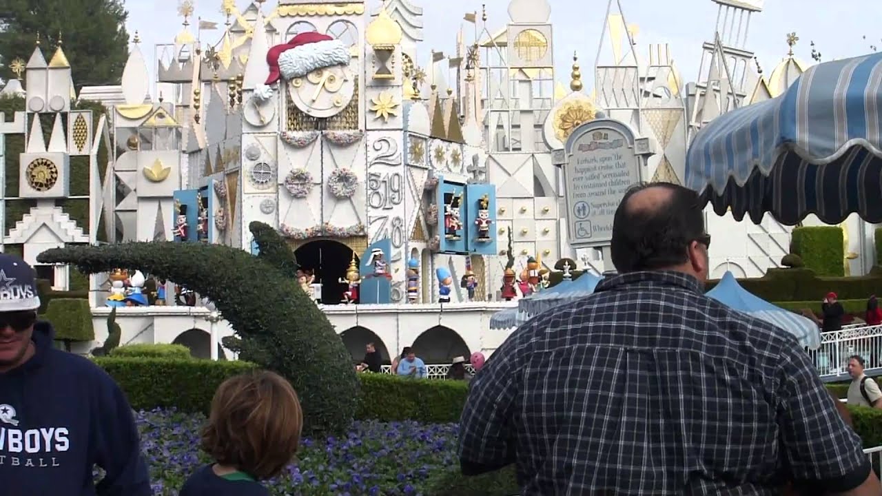 Disneyland Its a small world Outside - YouTube