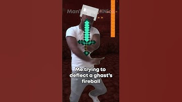 Trying to Deflect a Ghast
