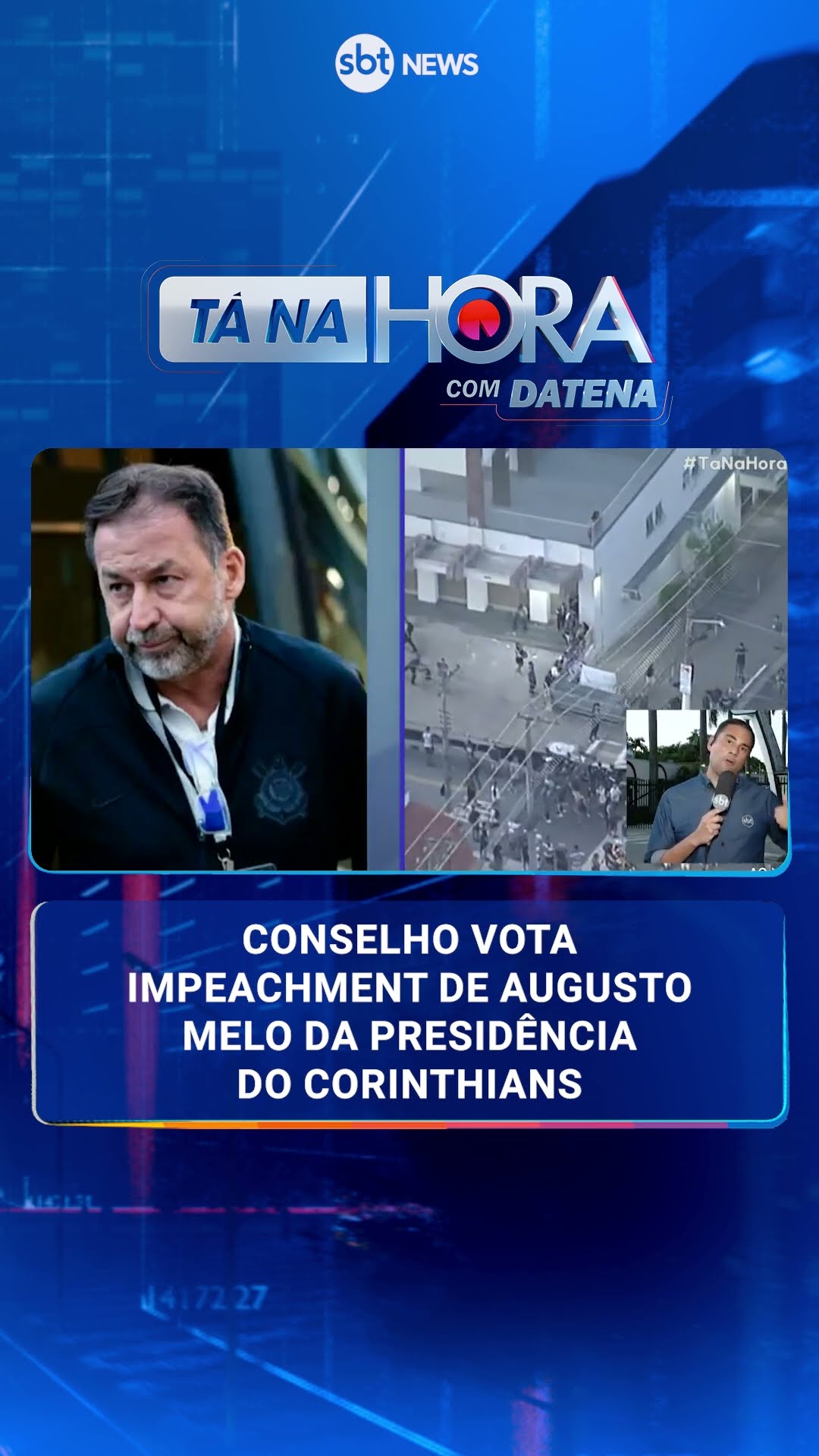Conselho vota impeachment de Augusto Melo da presidência do Corinthians