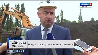 Таймураз Тускаев проинспектировал работы по реконструкции сернокислотного цеха на «Электроцинке»