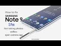 Note 9 S pen not taking photos | How to fix S pen not taking selfies