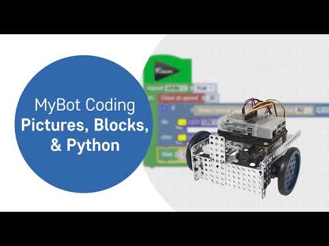 MimioSTEM MyBot Coding Pictures, Blocks, & Python