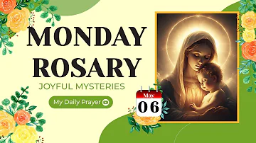 TODAY HOLY ROSARY: JOYFUL MYSTERIES, ROSARY MONDAY🌹MAY 06, 2024 🙏🏻 SPIRITUAL JOURNEY